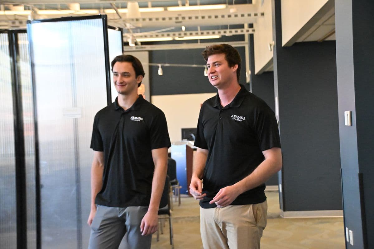 Needs and Leads soft pitch at Notre Dame's US Competes Event